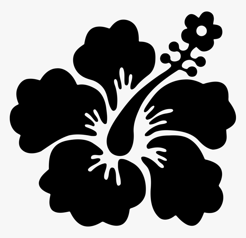 Hibiscus,visual Arts,plant - Tropical Flower Clipart, HD Png Download
