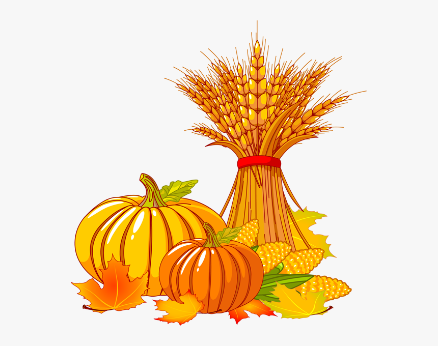 Free Pumpkin Patch Clipart Halloween Clip Art Wikiclipart - Fall Corn Stalk Clipart, HD Png Download