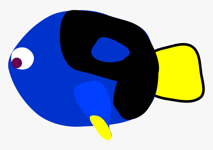 Blue Tang Clip Art, HD Png Download