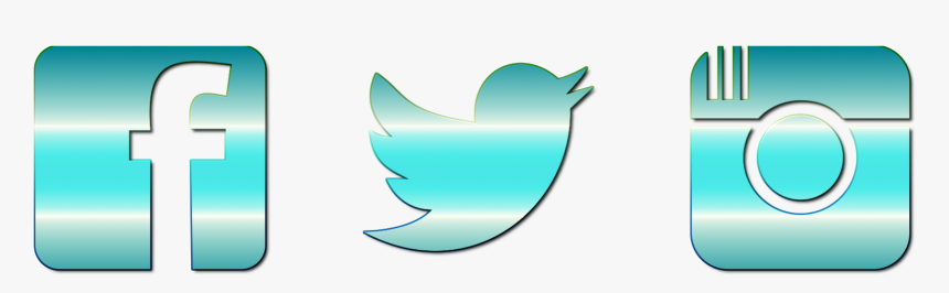 Transparent Instagram Clipart Png - Icons In Twitter Facebook Png Transparent, Png Download