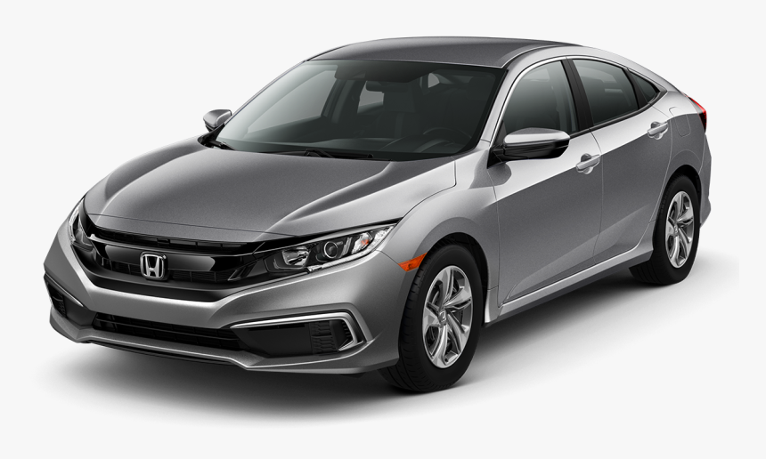 2019 Honda Civic Lx - 2019 Honda Civic Lx Silver, HD Png Download