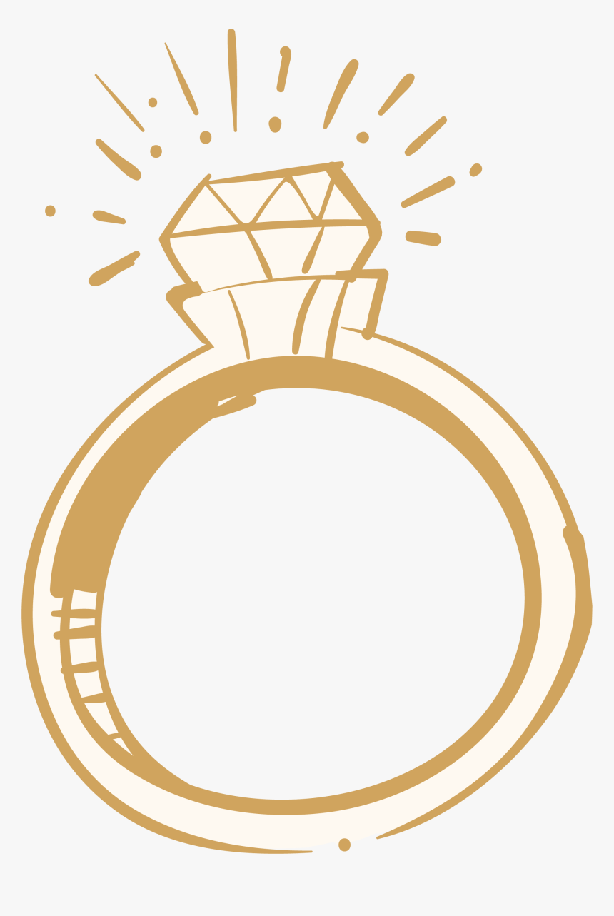 Ring Diamond Rings Sparkling Wedding Free Hd Image - Circle, HD Png Download