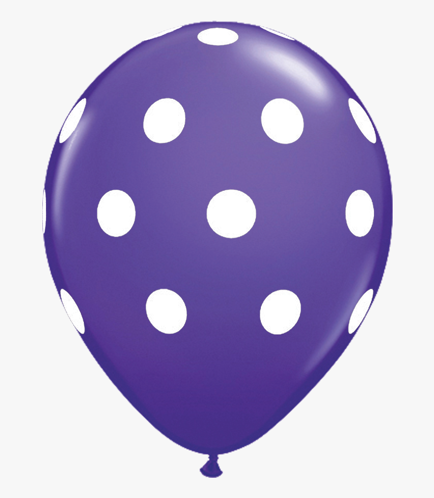 Blue Polka Dot Balloon, HD Png Download
