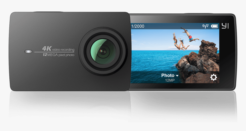 Yi 4k Action Camera - Action Cam Xiaomi Yi, HD Png Download