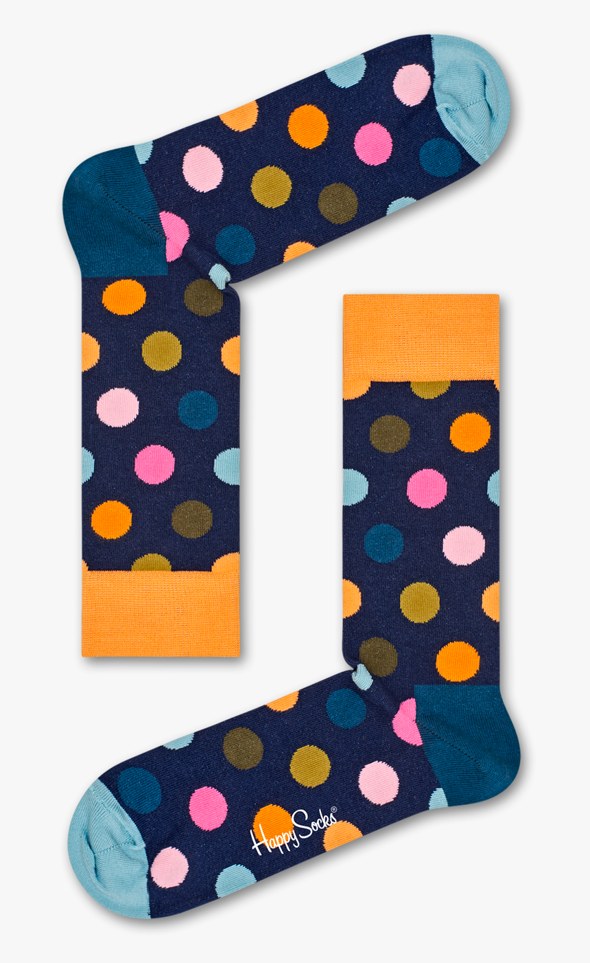 Happy Socks Big Dot Socks - Happy Socks Bdo01 6001, HD Png Download