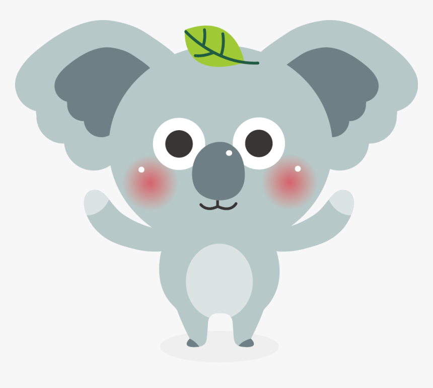 Koala Cartoon Elephant - Elephant, HD Png Download