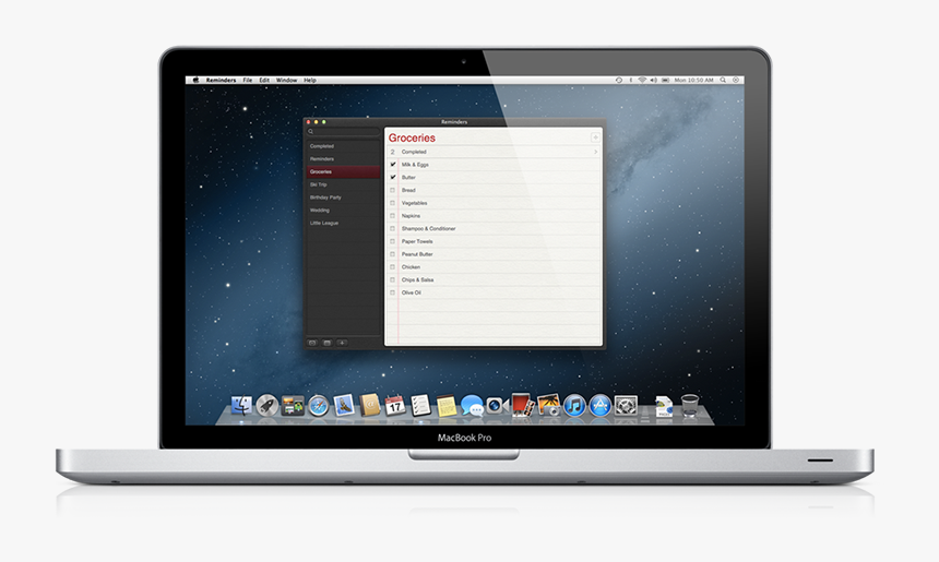 Apple Macbook Pro Mb133ll A - Macbook Mountain Lion, HD Png Download