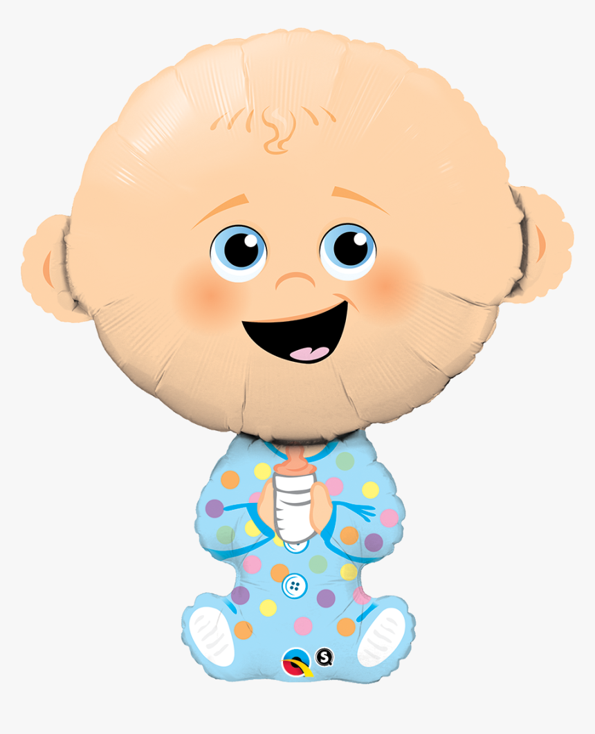 Transparent It S A Boy Balloon Clipart - Globo Con Forma Bebe, HD Png Download