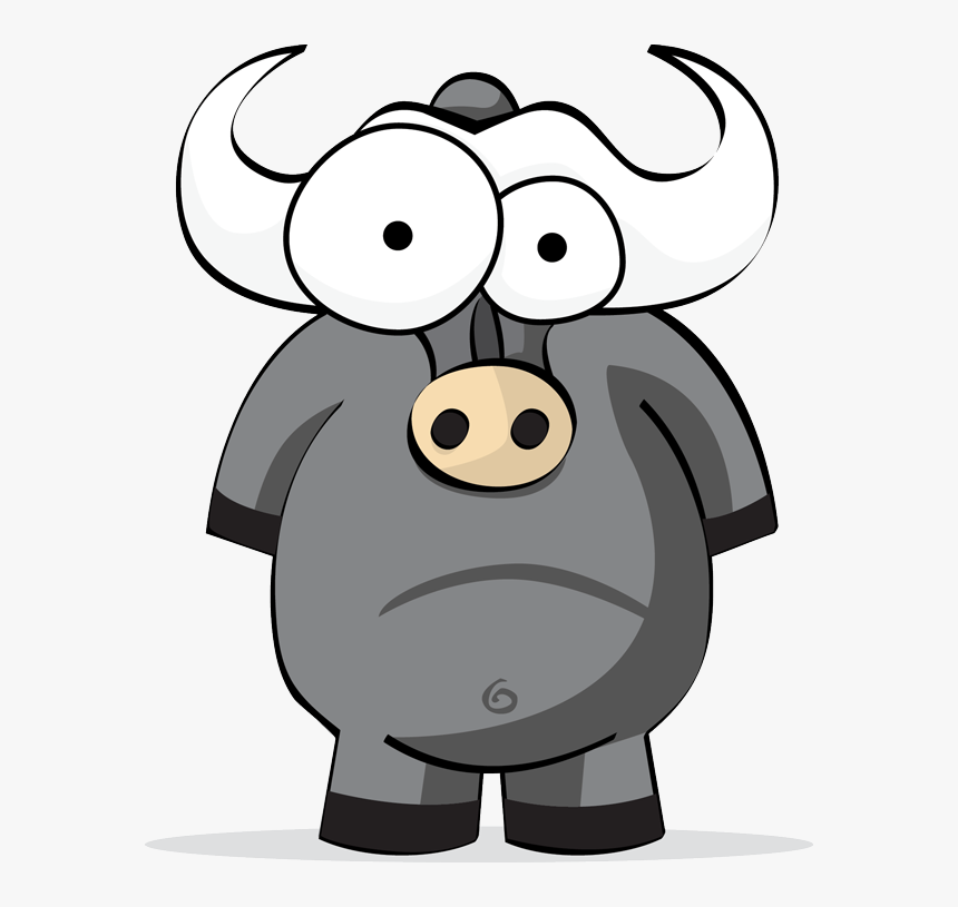Buffalo Wing Cartoon - Cartoon Buffalo Png, Transparent Png