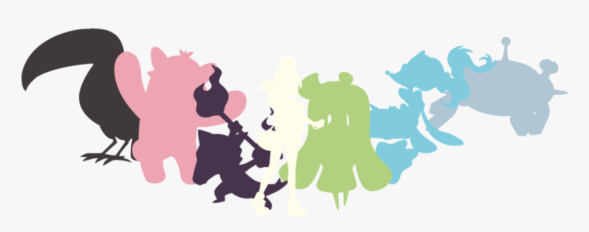 Pokemon Sun Team By Squiggle-e - Illustration, HD Png Download