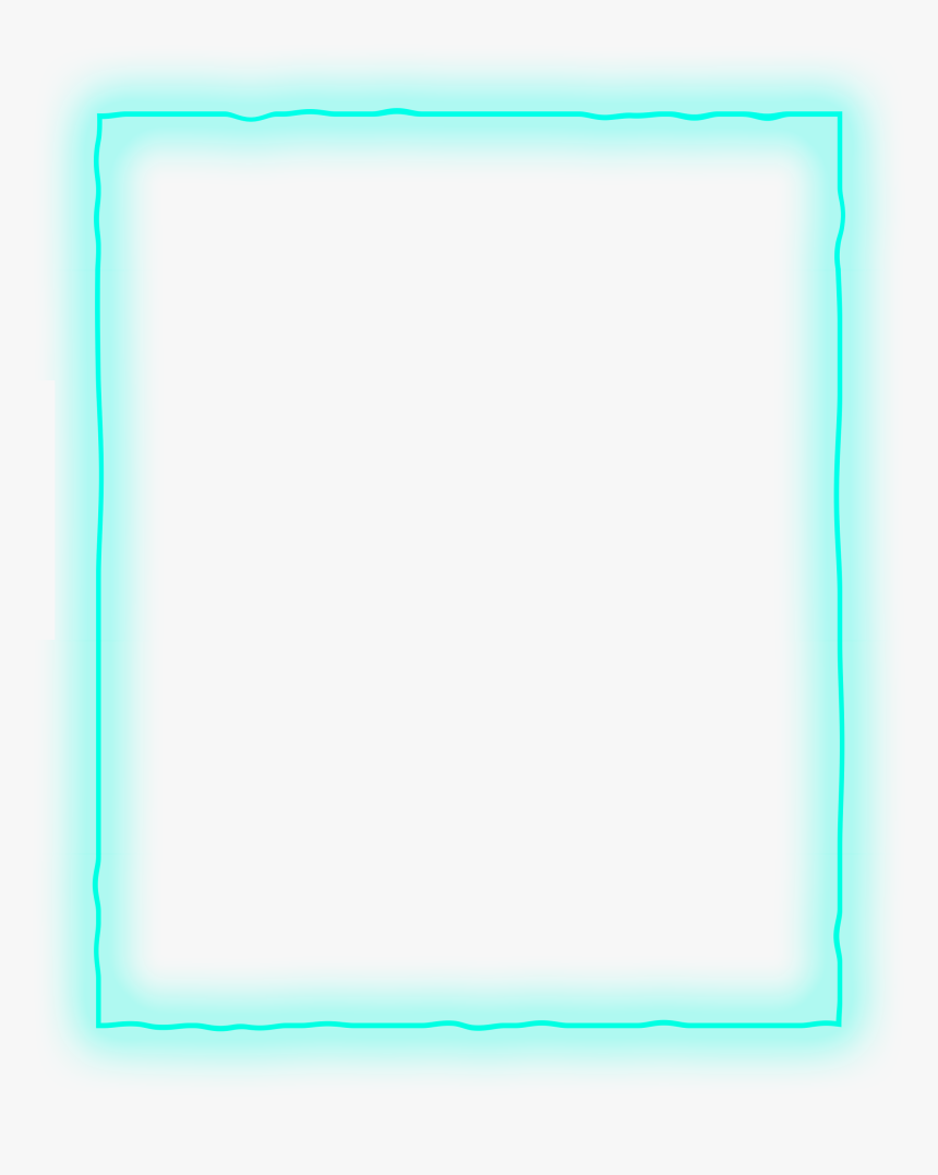 Neon Turq Squiggle - Symmetry, HD Png Download
