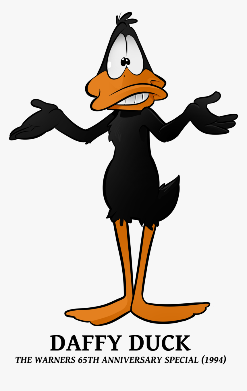Daffy Duck By Boscoloandrea Cartoon Crazy, School Cartoon, - Daffy Duck, HD Png Download