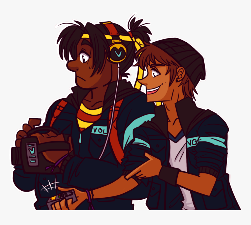 Lance And Hunk Were Super Into Researching The Loch - Ghost Hunter Drawing, HD Png Download