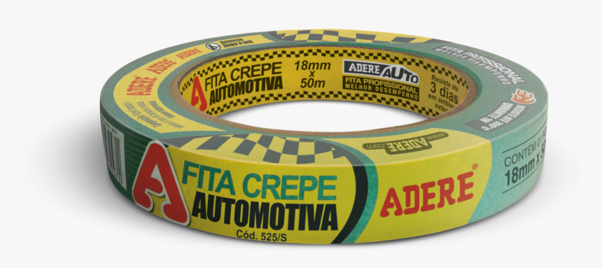 Automotive Crepe Adhesive Tape - Adere, HD Png Download