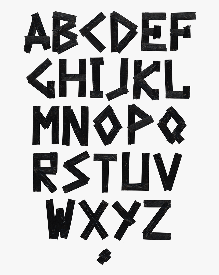 Tape Font, HD Png Download