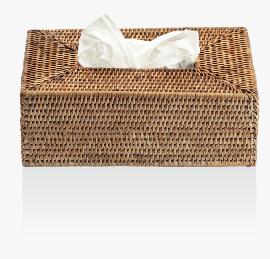 Decor Walther Tissuedispenser Basket Kbx D Rotan Donker - Wicker, HD Png Download