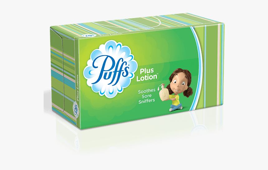 Puffs Plus Lotion Tissues, HD Png Download