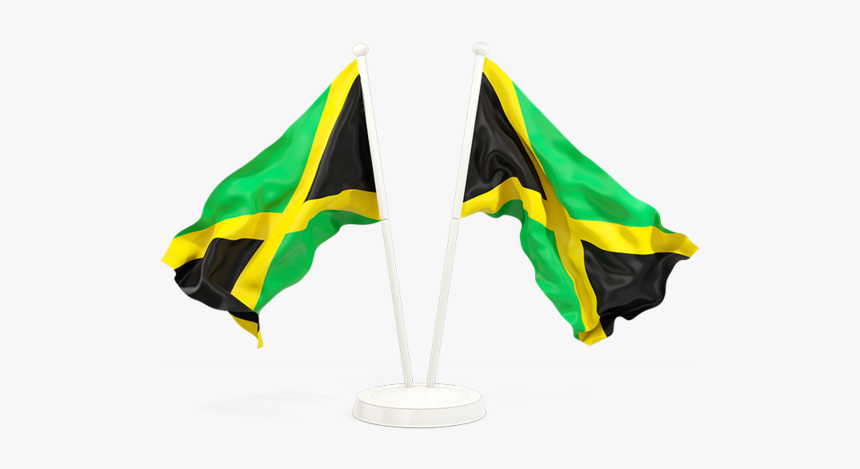 Two Waving Flags - Zambia Flag Icon Png, Transparent Png
