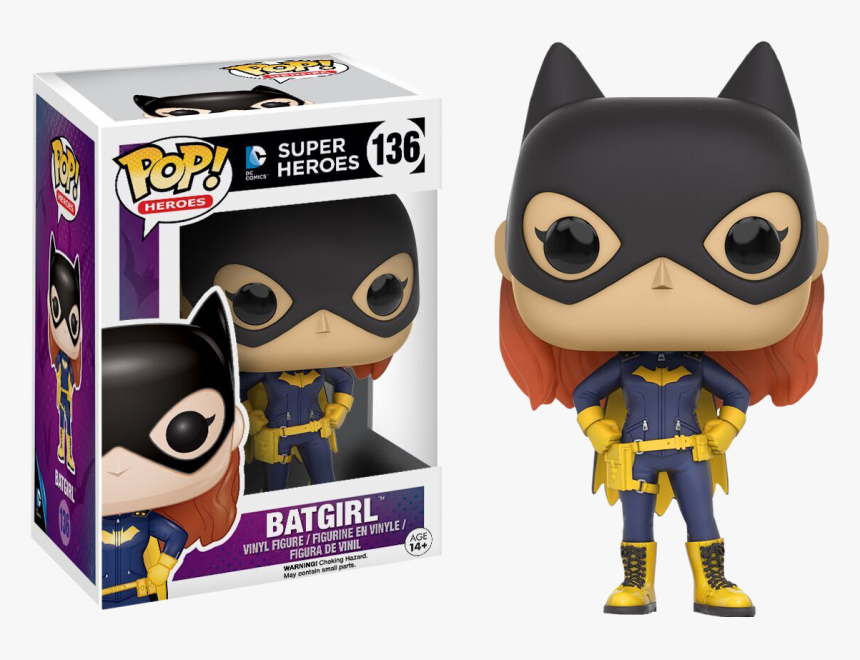 Batgirl Pop Vinyl Figure - Batgirl Funko Pop, HD Png Download