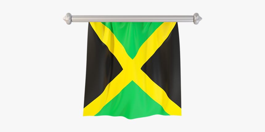#jamaica #jamaican #banner #flag #rasta #reggae #dancehall - Flag, HD Png Download
