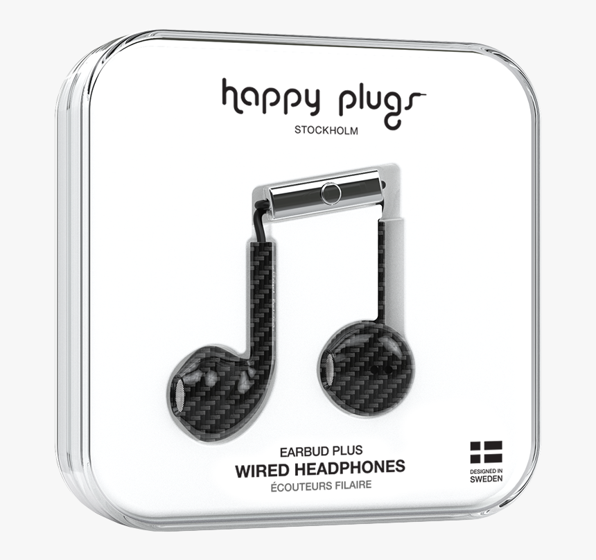 Happy Plugs Earbud Plus White, HD Png Download