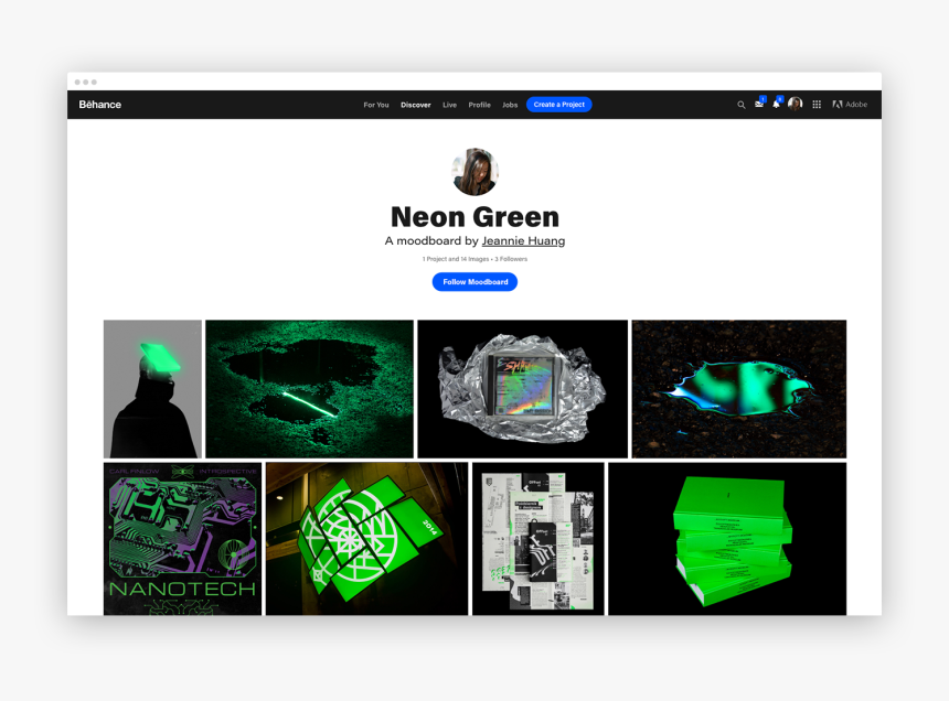 Behance Moodboards, HD Png Download