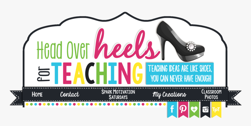 Head Over Heels For Teaching - Basic Pump, HD Png Download
