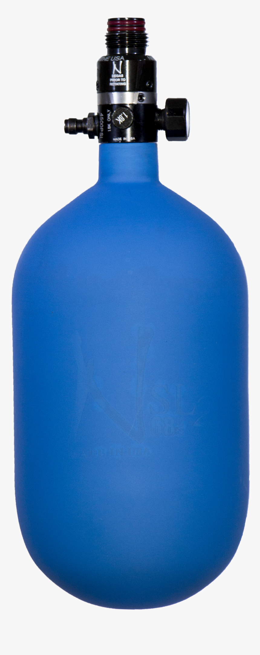 Ninja Sl2 Carbon Fiber Air Tank - Glass Bottle, HD Png Download