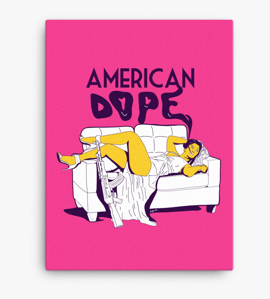 American Dope Mockup Wall Wall, HD Png Download