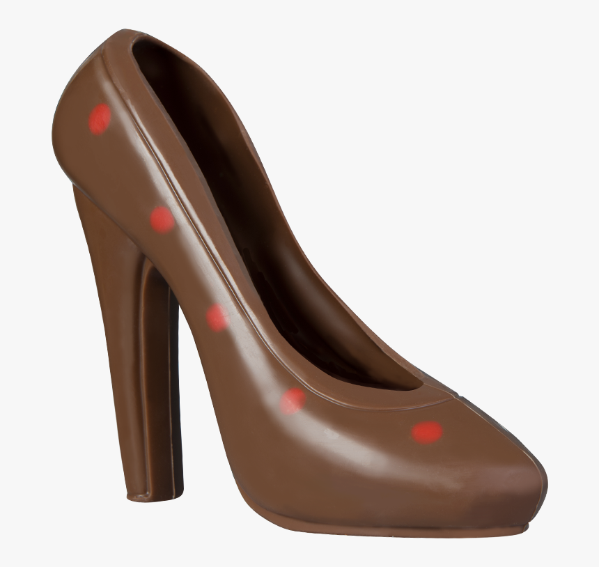 Ladies Shoe High Heel - Chocolate, HD Png Download