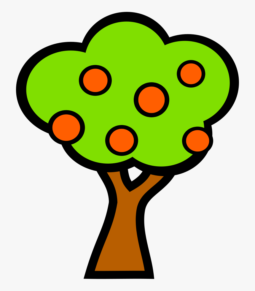 Flower,leaf,tree - Tree With Fruits, HD Png Download