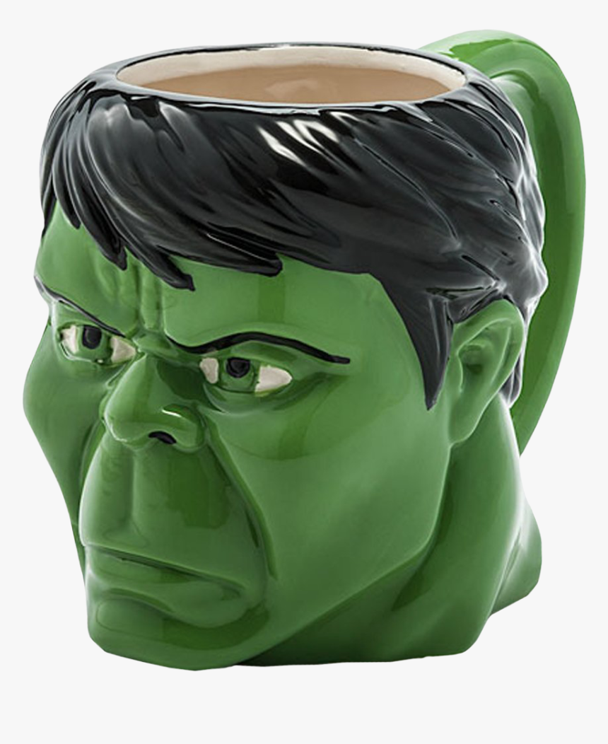 Coffee Mug In Hulk Design, HD Png Download