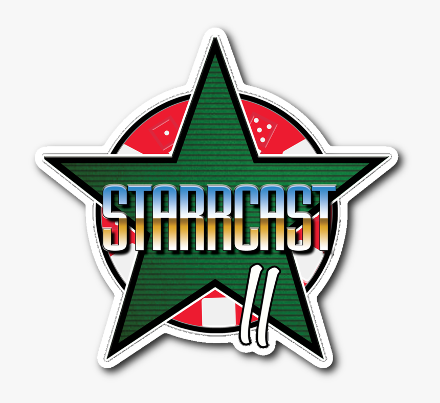 Starrcast 2 Die Cut Sticker - Emblem, HD Png Download