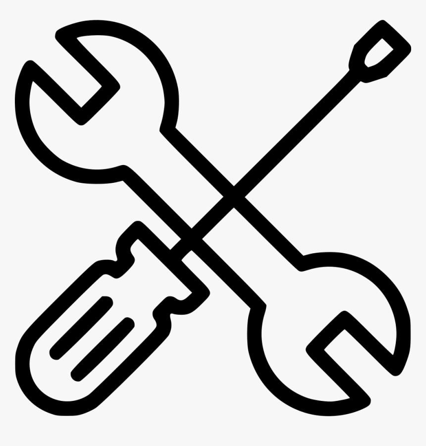 Spanners Screwdriver Wrench Art - Wreck Icon, HD Png Download