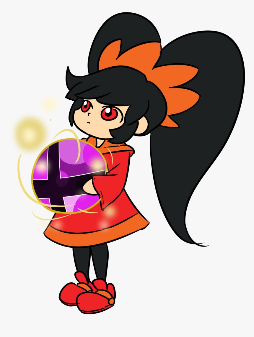 View Samegoogleiqdbsaucenao Ashley Holding Smash Ball - Cartoon, HD Png Download