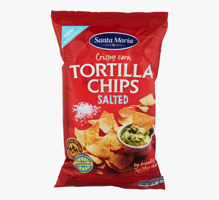 Tortilla Chips Salted - Santa Maria Tortilla Chips, HD Png Download