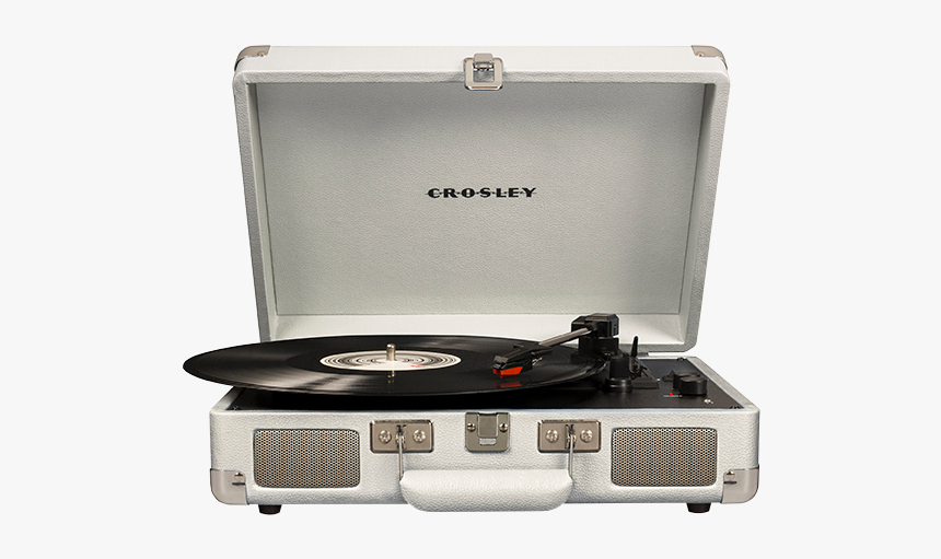Crosley Cruiser Deluxe Turntable White Sand - Crosley Cruiser Deluxe Portable Turntable, HD Png Download