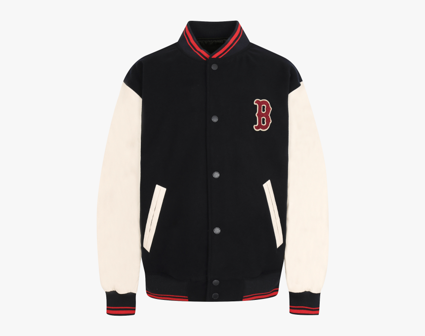 Boston Red Sox Sleeve Boucle Logo Baseball Jacket - Baseball, HD Png Download