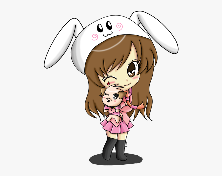 Menina Kawaii Png, Transparent Png