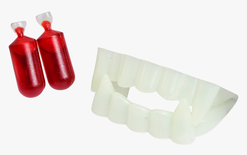 Vampire Teeth And Fake Blood, , Large - Boxing Glove, HD Png Download