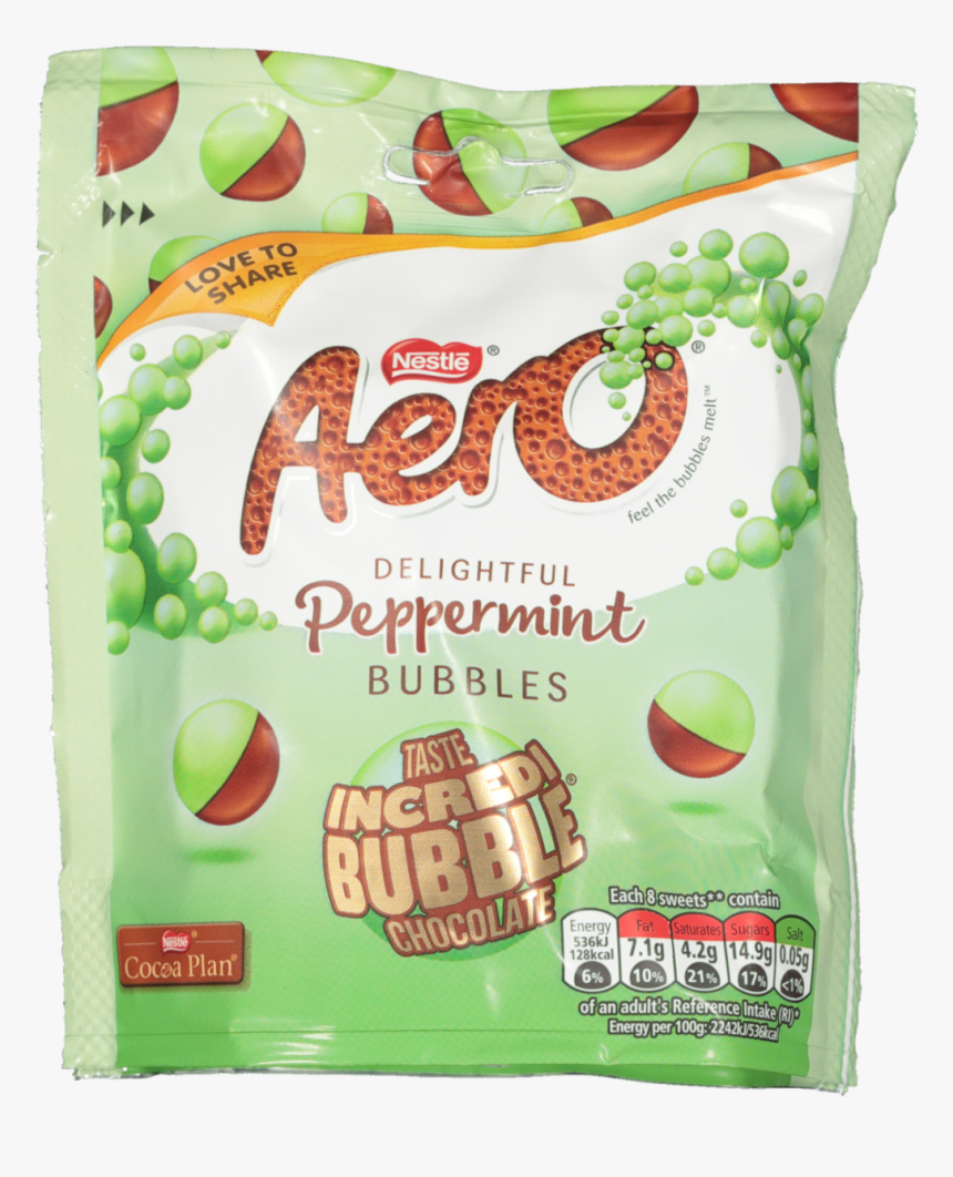 Bubbles Aero Chocolate Mint, HD Png Download