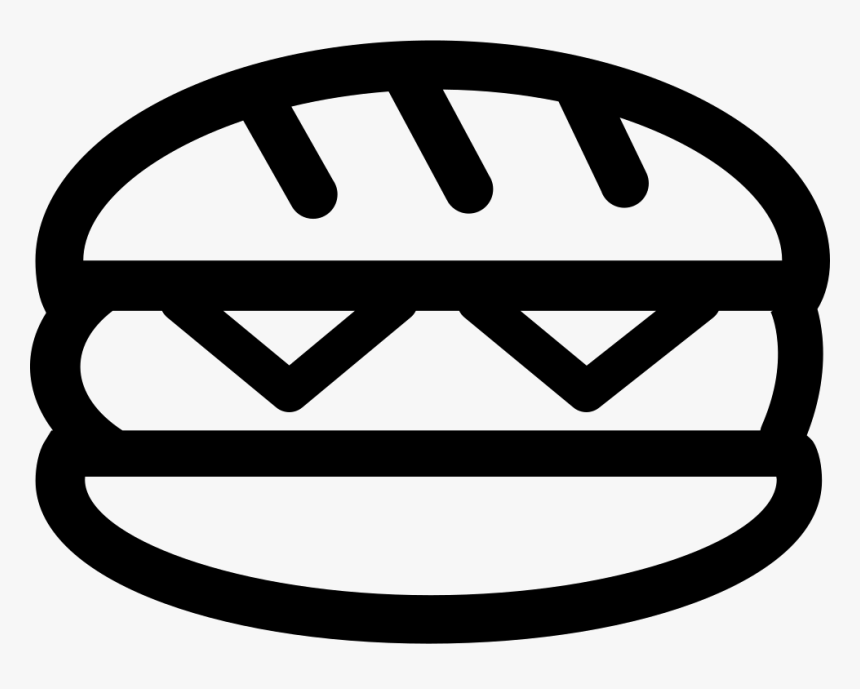 Black And White Food Icon Png - Western Food Icon Png, Transparent Png