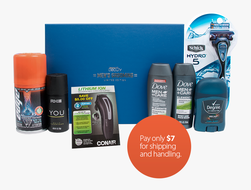 Men S Walmart Beauty Box - Bottle, HD Png Download