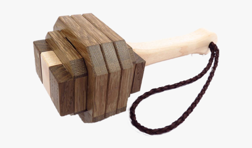 Thor S Hammer Thors Hammer Wood Puzzle, HD Png Download , Transparent
