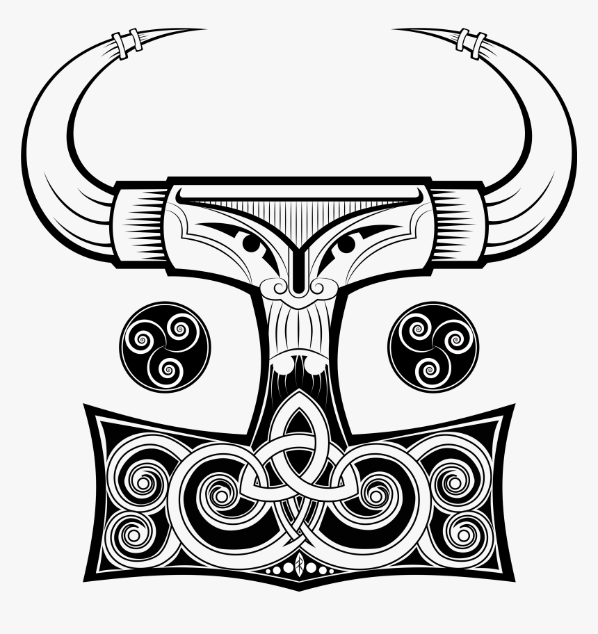 Thors Hammer - Emblem, HD Png Download