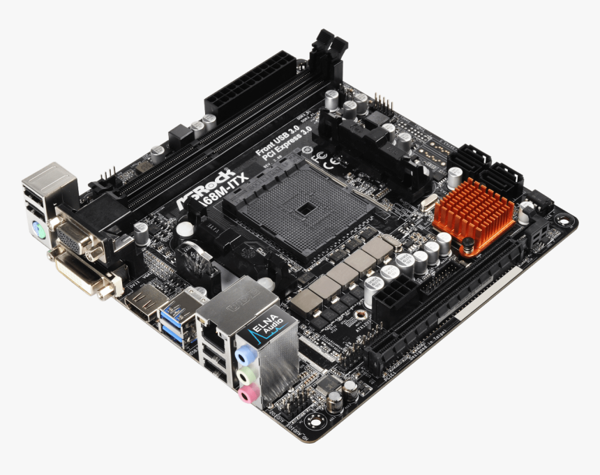 Asrock Motherboard Motherboards A68mitx R2 - Asrock A68m Itx, HD Png Download