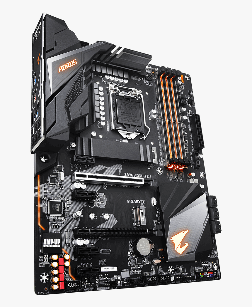 Gigabyte Z390 Aorus Pro Wifi, HD Png Download