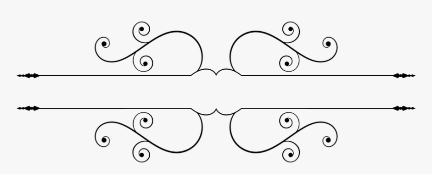 Divider, Romantic, Badge, Circles, Decorative - Line Divider Romantic Transparent Background, HD Png Download