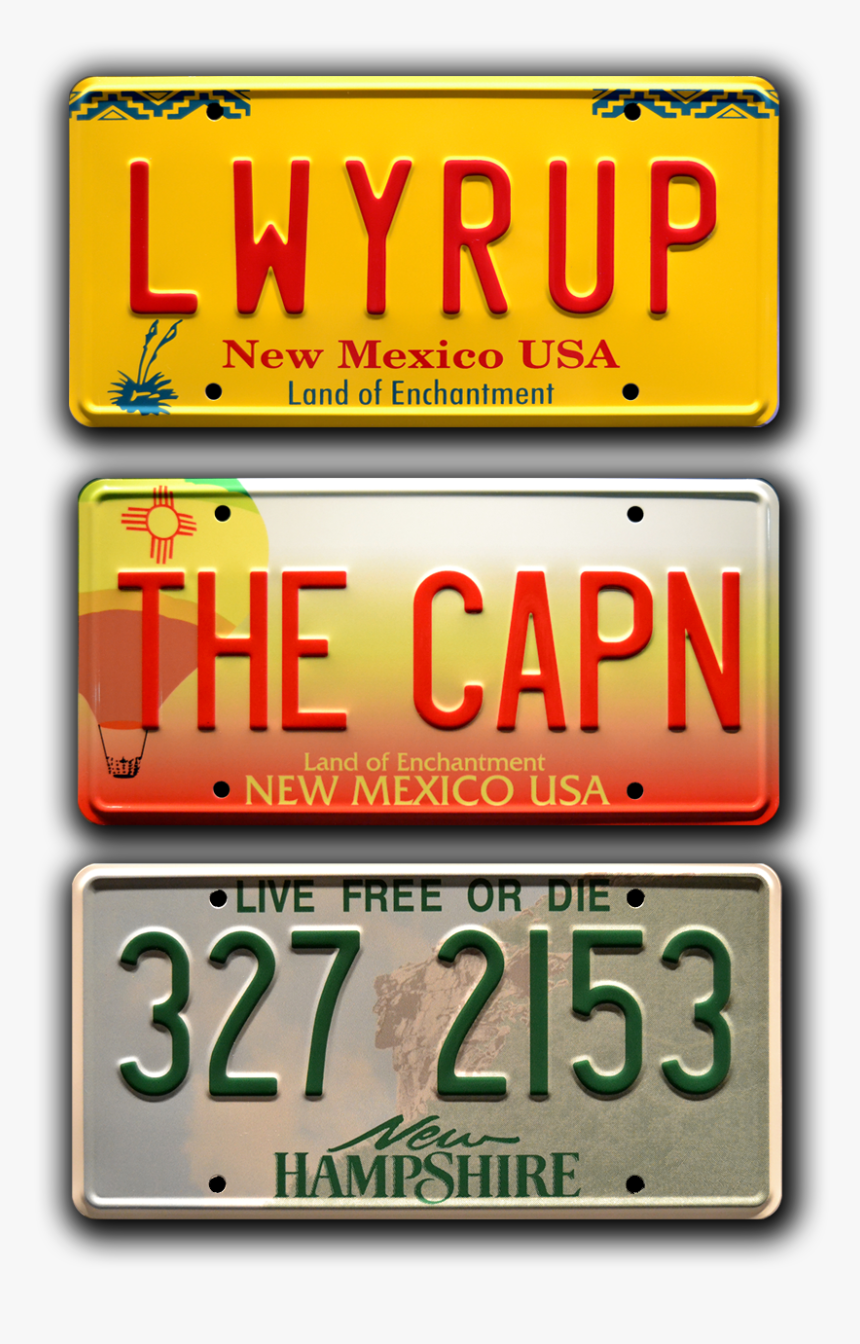 New Hampshire License Plate, HD Png Download