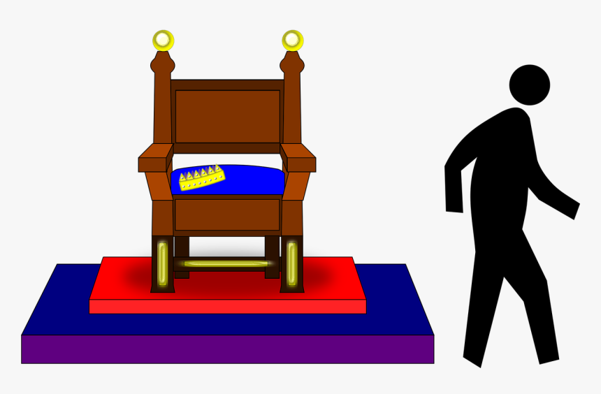 Abdicate, Abdication, Crown, King, Pedestrian, Throne - Renouncing The Throne, HD Png Download